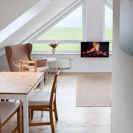Sea & Field Loft Mit Panoramablick Nahe Nordsee Apartman *