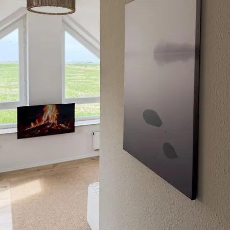 Sea & Field Loft Mit Panoramablick Nahe Nordsee Apartman